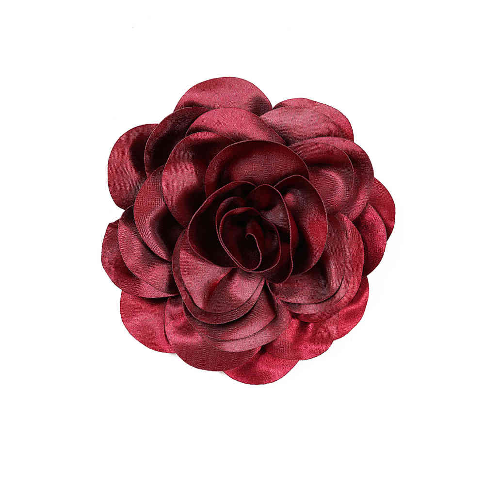 Banned - Romantic Bloom Broche - Burgundy